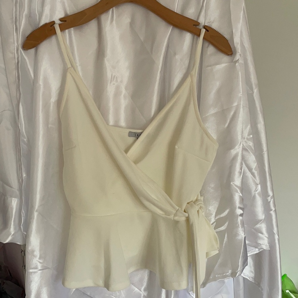 Cream tank top